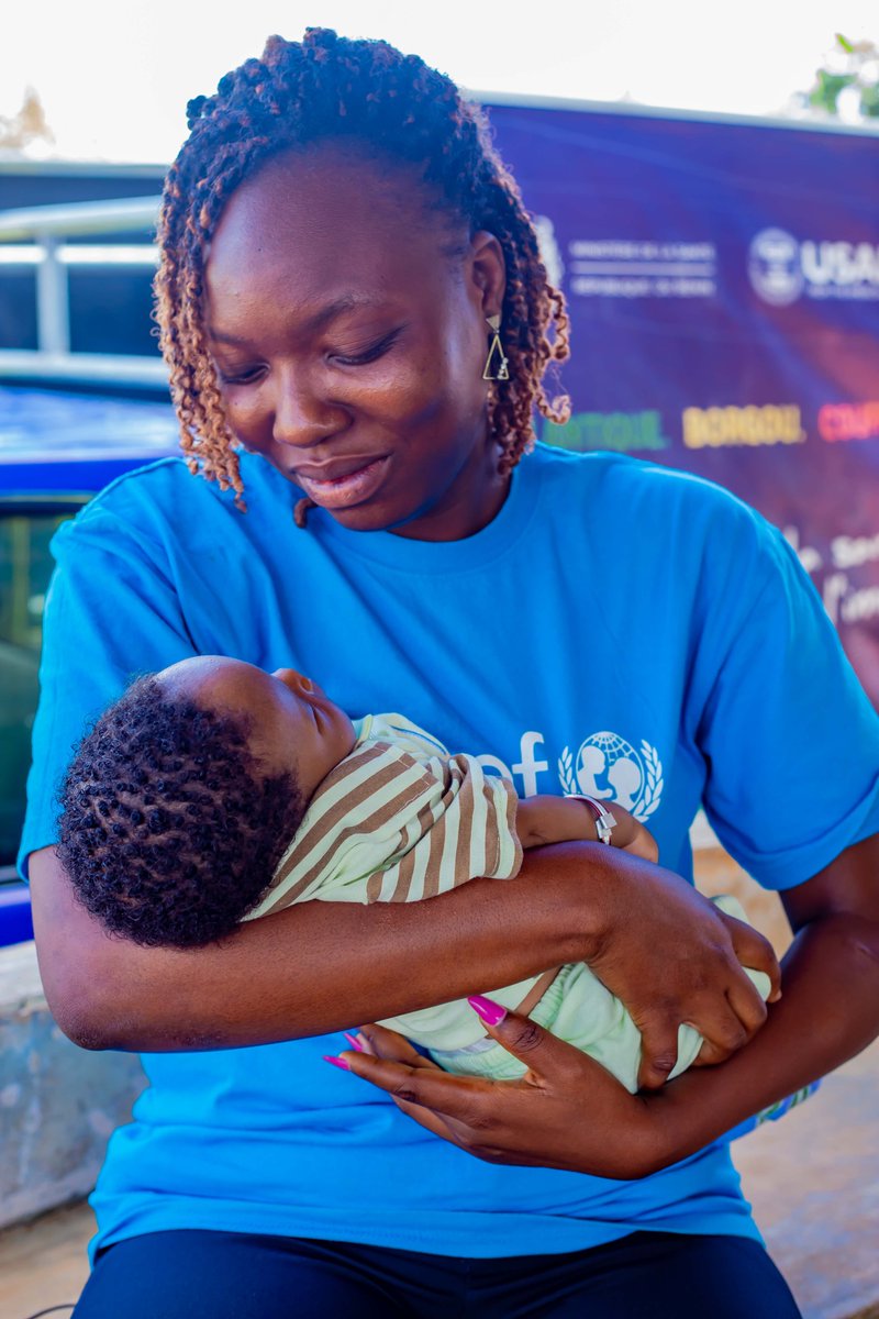 As #WorldImmunizationWeek2024 concludes, let's celebrate global health's progress and continue addressing #vaccine hesitancy to ensure no child is left behind. Together, we can protect every child's right to health. #HumanlyPossible #UNVolunteers