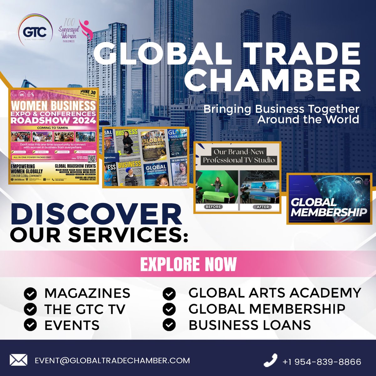 Ready to ignite your business journey with a burst of energy and inspiration? 

Join us in Las Vegas: 100swb.com/las-vegas-2024/
Join us in Tampa Florida: 100swb.com/tampa-2024/ 

#global_trade_chamber #gtc #smallbusiness #networking #womeninbiz #womenempowerment #womenforwomen
