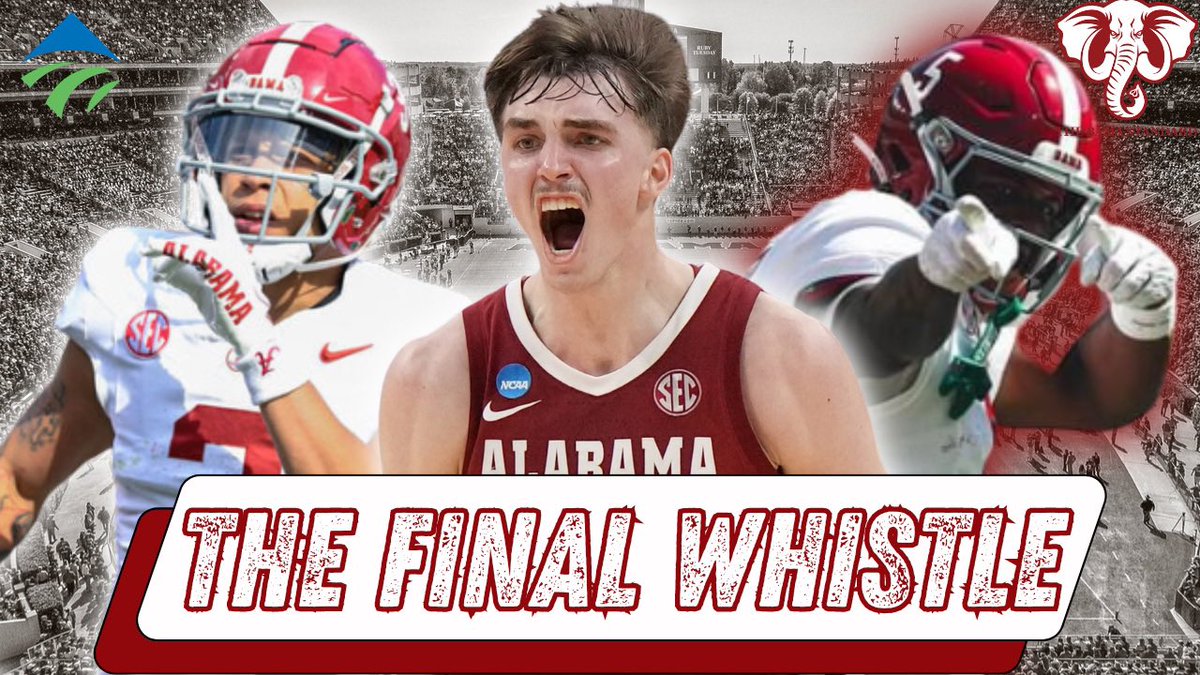 🚨TONIGHT🚨 (4/30): The Final Whistle (8PM CT/9PM ET)

Watch: youtube.com/live/gXPz6LLh6…

🎯Was Jermaine Burton Hindered?
🎯Grant Nelson is BACK!
🎯Shutting Down Misconceptions 
🎯Ranking Worst Fan Bases

#CollegeFootball #RollTide #BamaFactor