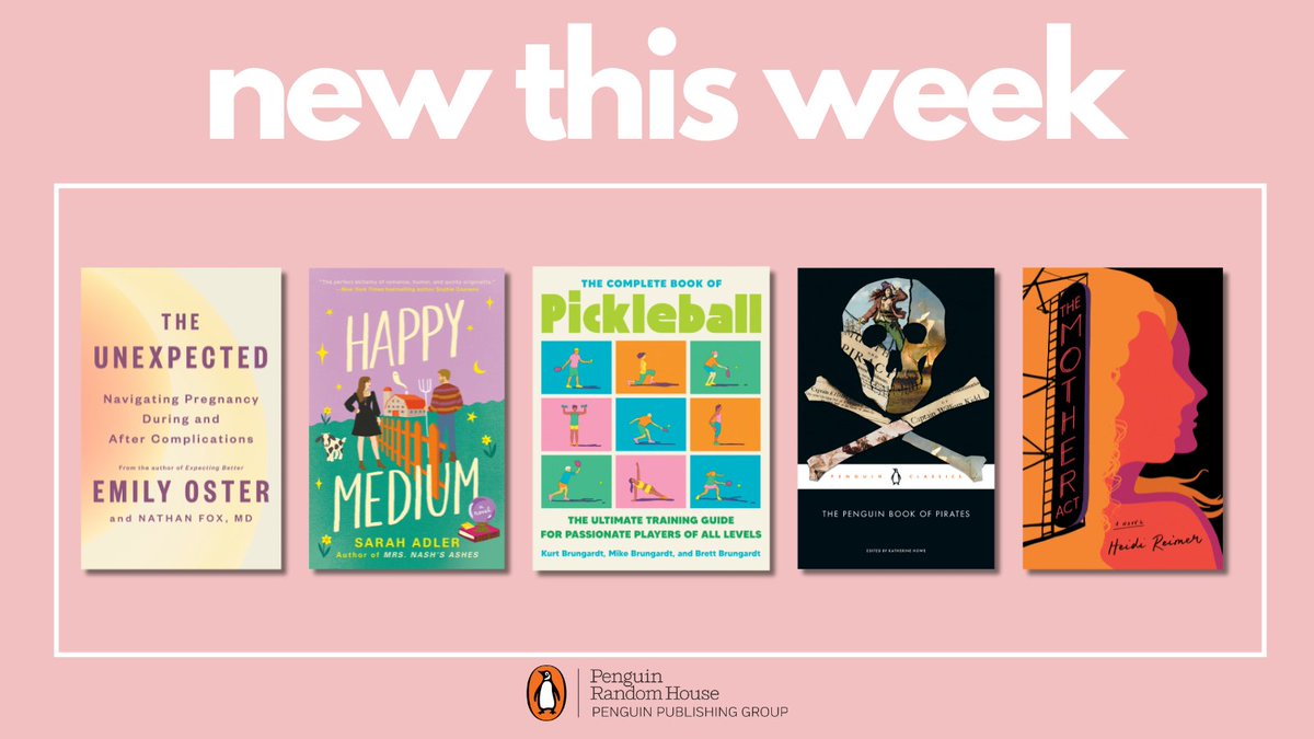 It's the best day of the week—pub day! Find your next read: bit.ly/308bw5I