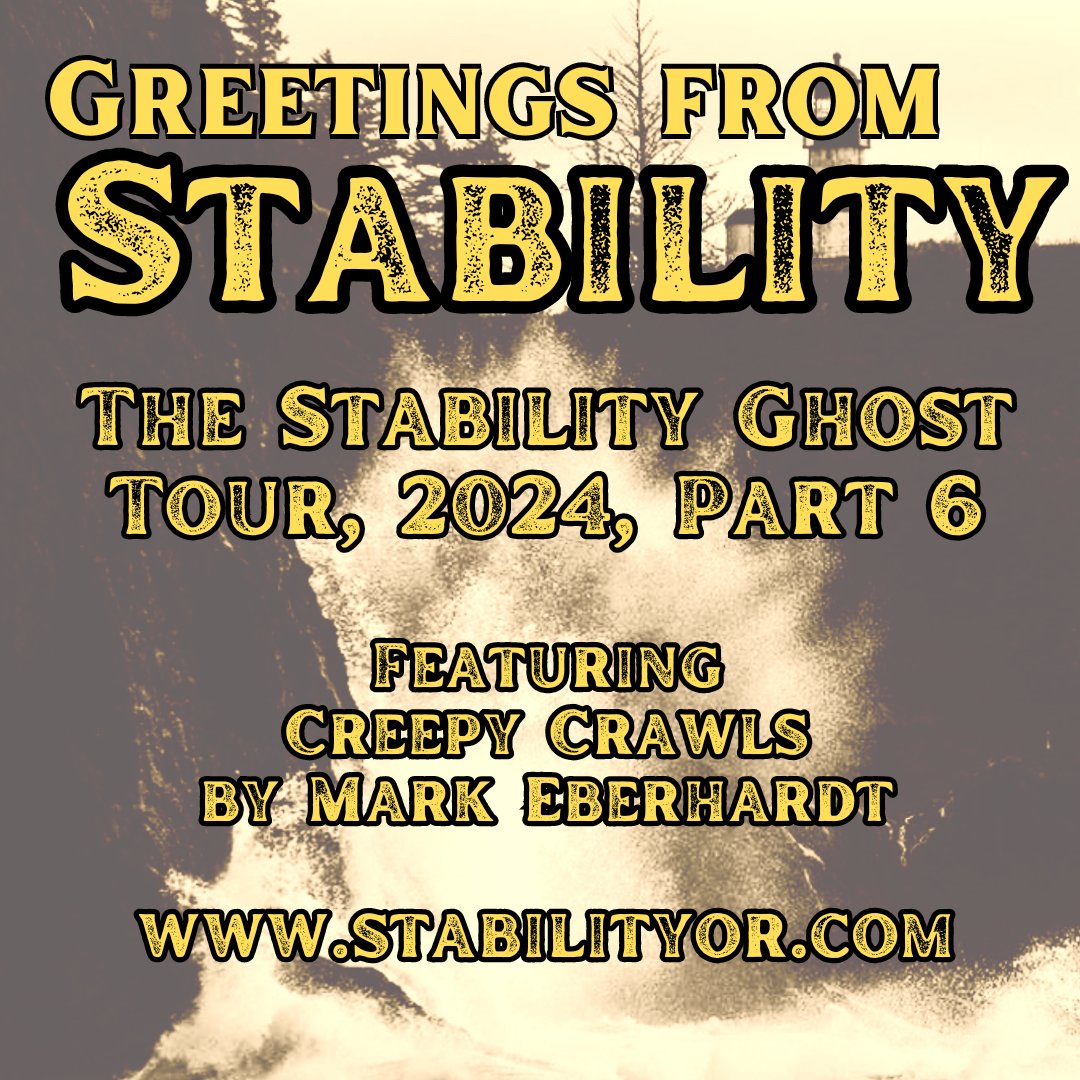 stabilityor's tweet photo. The great Stability ghost tour is an amazing experience. Twila Twilight handles the last couple stops. There is even a very special surprise that not many tours get to experience. Enjoy the last part of the live ghost tour!

#horror #actualplay #podcast

https://t.co/VP7OUQbjKd https://t.co/S7eUNpvIHZ