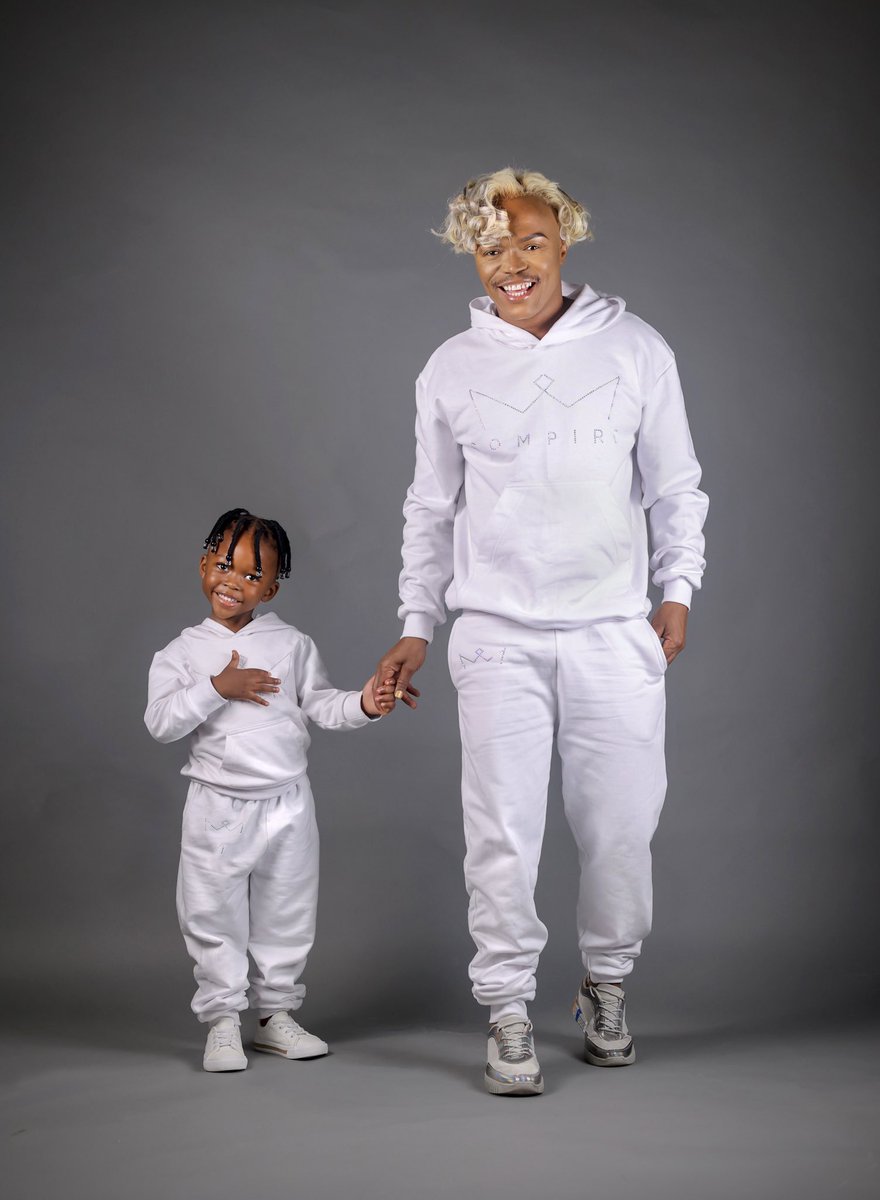 Embrace comfort, fashion and bonding with your little one with our latest matching Sompire Crown Tracksuit! Stay stylish during cold weather. Get yours today at sompirekids.com @somizi 💜

#sompirekids #somizi