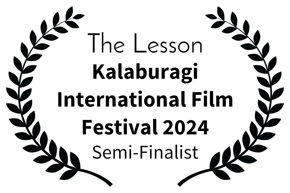 Wow!! #FilmFestival #FilmShort #filmmakers #indiefilm 🎬 📷📷Thank you Kalaburagi International Film Festival and thank you Film Freeway! @FilmFreeway ⭐️📽️