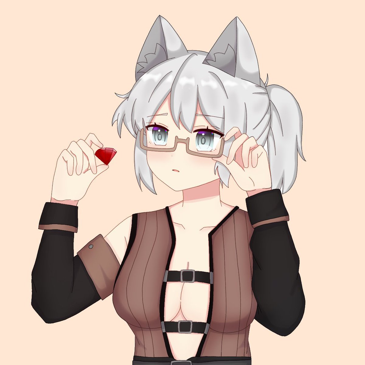 Moonori4's tweet image. Commission for @Wandering_Navix 
Thank u so much for commission me it was really fun to work with u ❤️