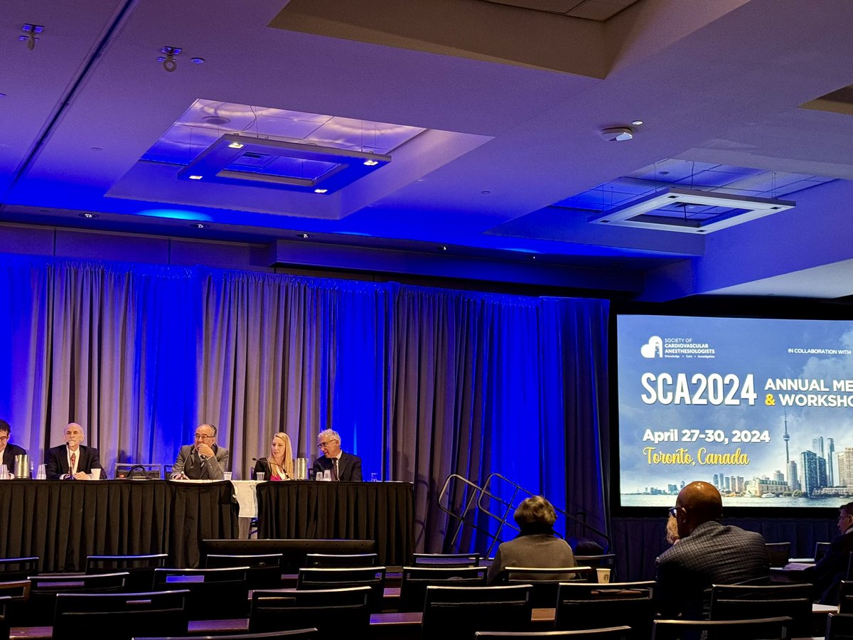 Excellent #SCA2024 mitral valve session co-moderated by our own Dr Kim Howard-Quijano to close out a great @scahq annual meeting
