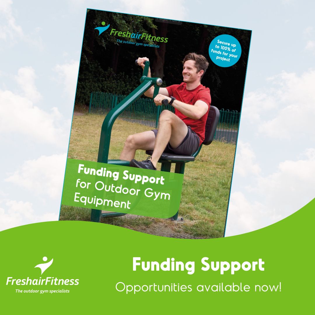 Explore all of the latest funding options for your 2024 #outdoorgym project, in our free Fresh Air Fitness Guide to Funding here: freshairfitness.co.uk/what-we-do/fun…