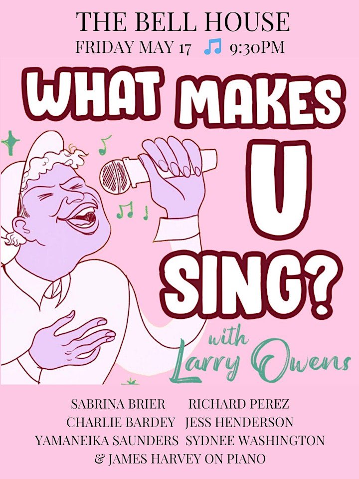 Twitter exclusive! I’m bringing back my podcast LIVE one night only @BellHouseNY Friday May 17 with SABRINA BRIER, RICHARD PEREZ, SYDNEE WASHINGTON, CHARLIE BARDEY, JESS HENDERSON & YAMANEIKA SAUNDERS! And James Harvey on the keys 🎹 eventbrite.com/e/larry-owens-…