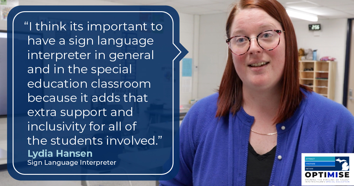 Lydia Hansen shares her love for this exciting career and the benefits it brings to her own life and the children in the classroom: bit.ly/3JDHLMY
#optimiseedu #specialeducation #deafeducation