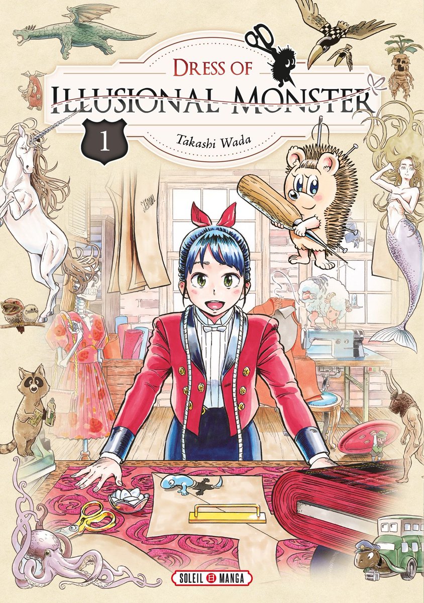 Le coup de coeur de la librairie Momie à Chambéry pour Dress of illusional monster ! ➡buff.ly/4dmUdOP

Un manga avec pour héroïne une couturière qui fait face aux monstres grâce à ses vêtements ! 

#Manga #librairieMomie