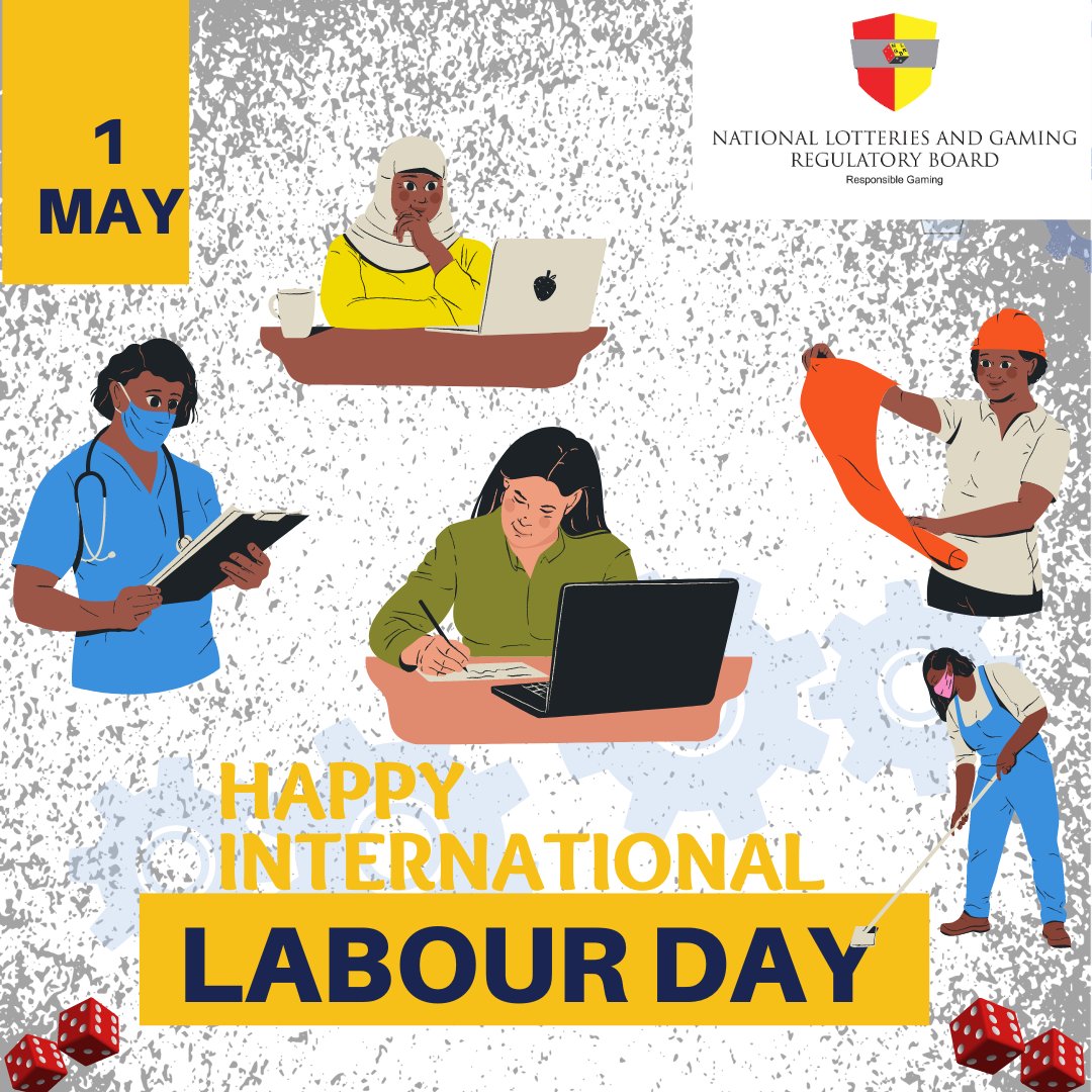 Happy International Labour Day, Uganda. 
#LabourDay 
#ResponsibleGaming