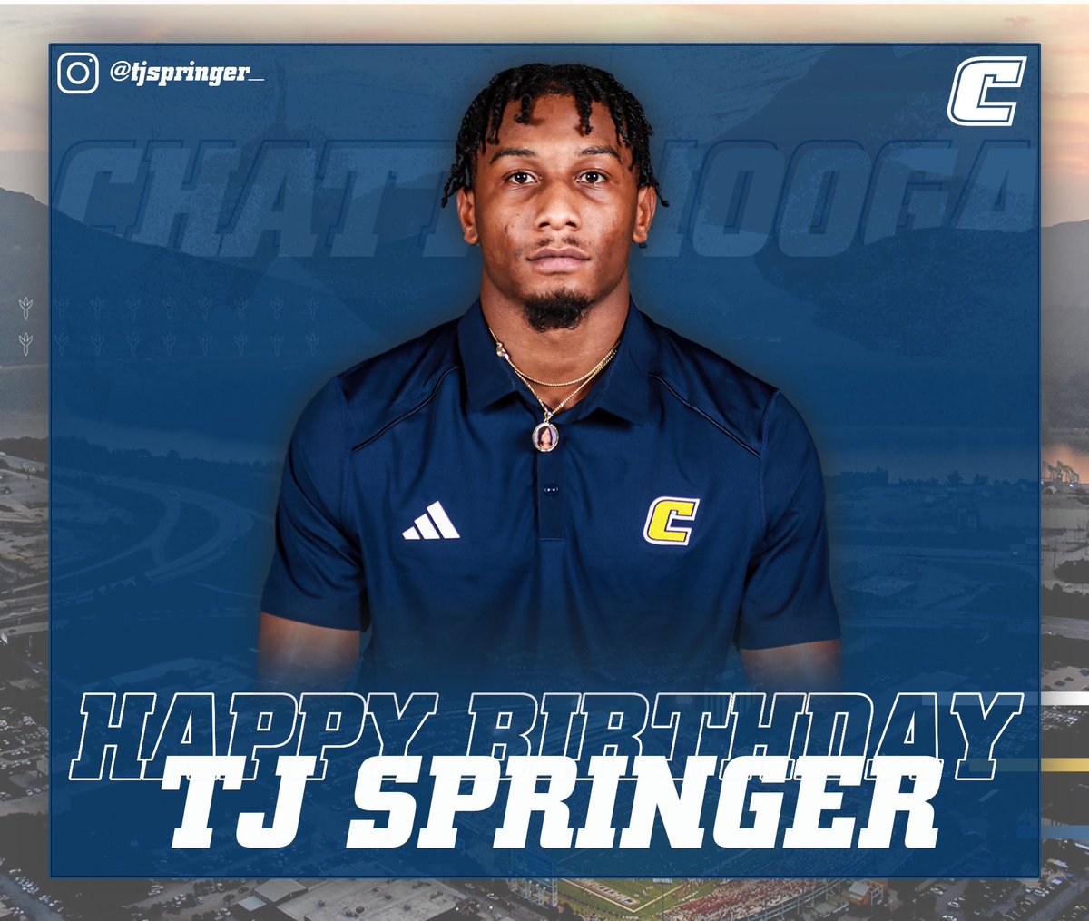 𝐇𝐚𝐩𝐩𝐲 𝐁𝐢𝐫𝐭𝐡𝐝𝐚𝐲 🎂🎁🎉 ➡️ TJ Springer #GoMocsFB x #ClimbTheMtn