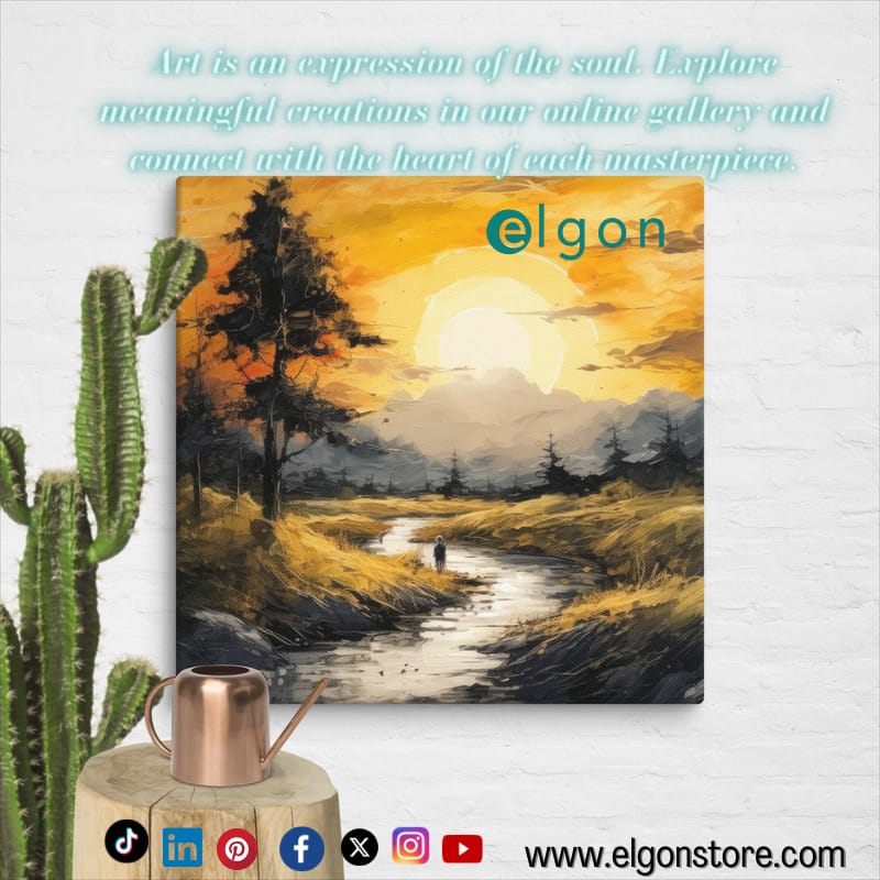 Our canvas pieces are more than just decorations; they're windows to new perspectives and endless possibilities. Shop now and let creativity adorn your walls. 🎨

elgonstore.com

#CreativeSpaces #FutureOfArt #ArtLovers #HomeDecor #canvasprints #digitalart  #modernart.