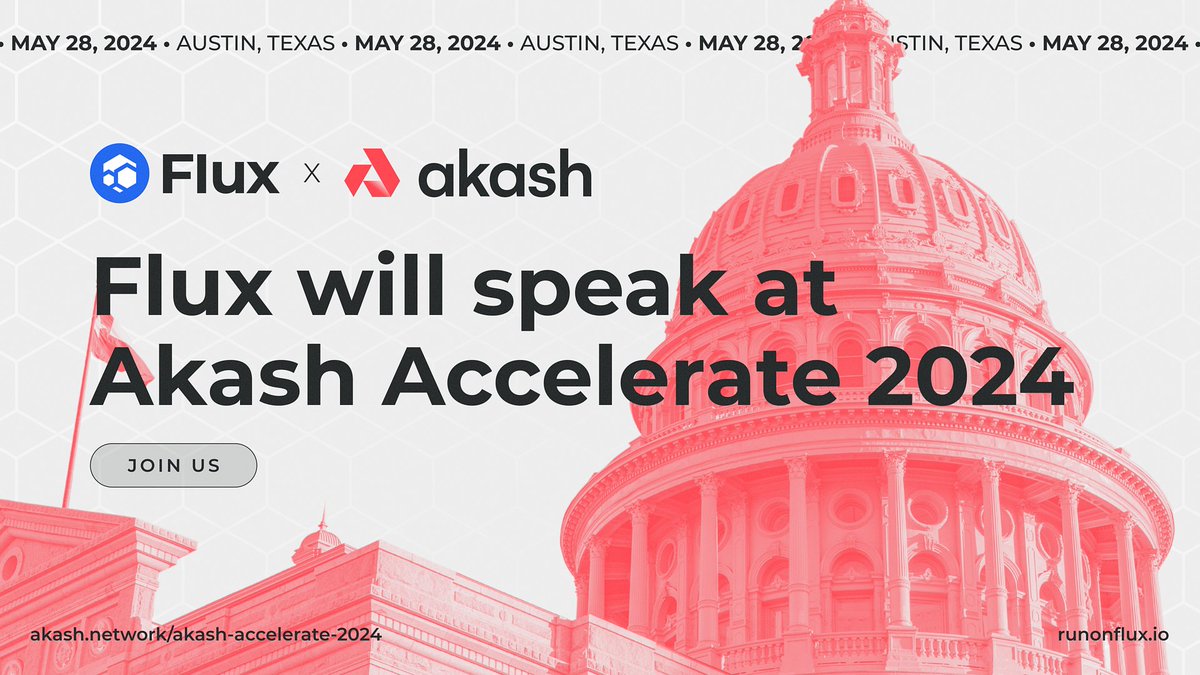 I am pleased to share I will be speaking at the @akashnet_ Accelerate convention! Building the next version of #Depin and #Web3 will require all of us to learn and develop together! Tickets are available; please come join us! 

-Event Name: Akash Accelerate 2024
-Date: May 28,