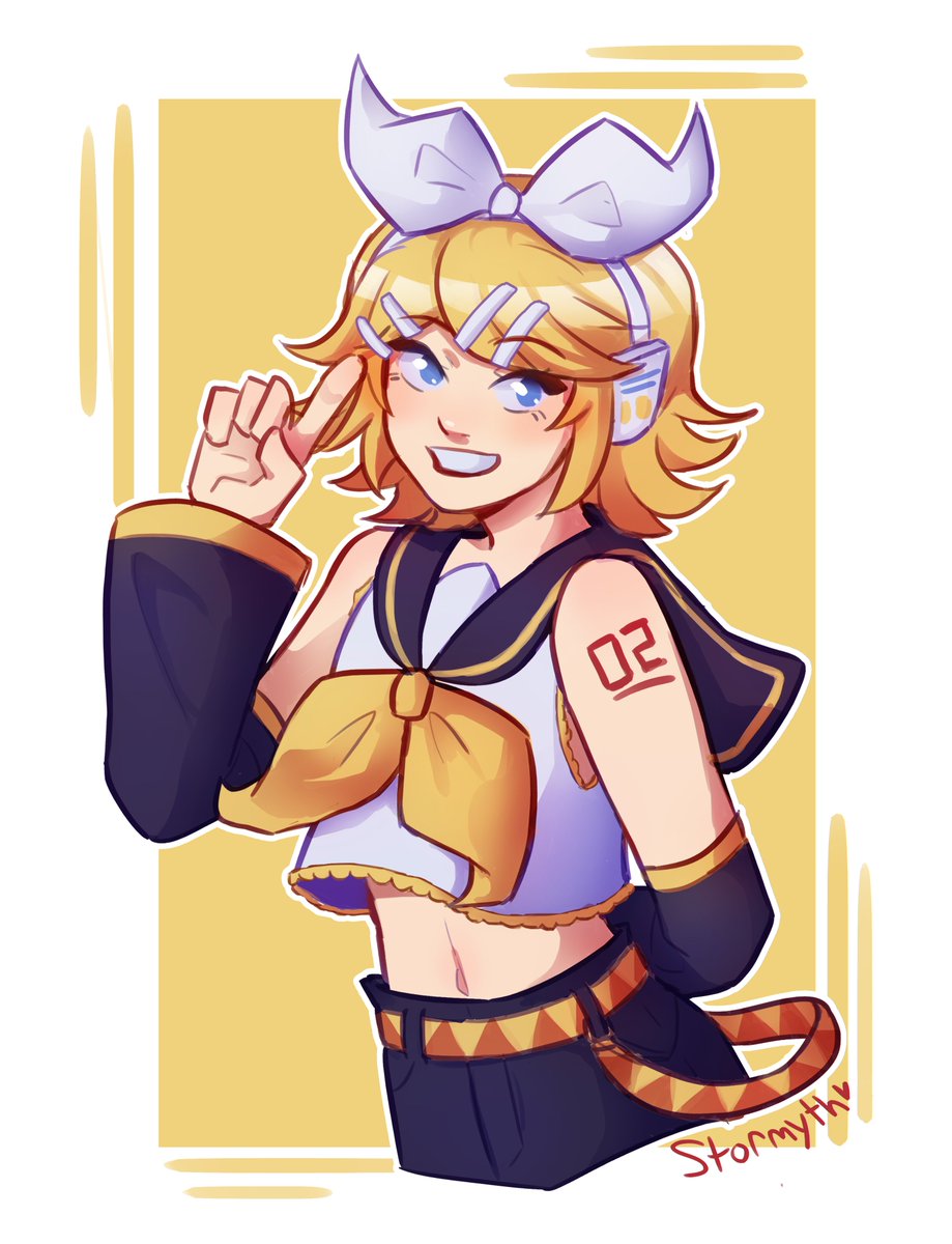 Rin Kagamine!

#vocaloid #vocaloidfanart #rinkagamine #kagaminerin #fanart