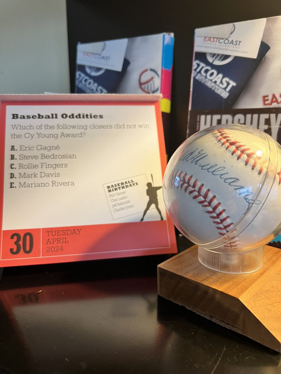 ECSportsInvest's tweet photo. Tuesday, April 30th 2024
⚾️ Trivia #BaseballOddities https://t.co/gwYxPTplZf