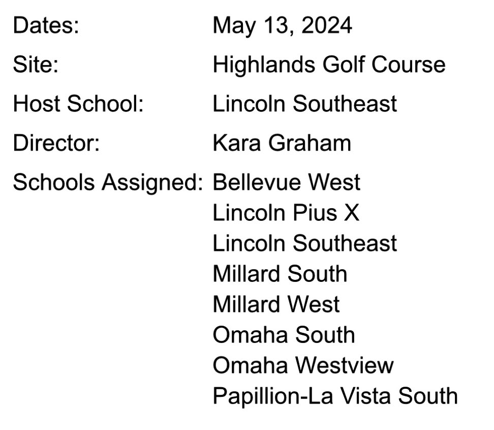 Class A Districts are set. The Wildcats will be headed to Highlands for the A-2 District in Lincoln. #MWGT