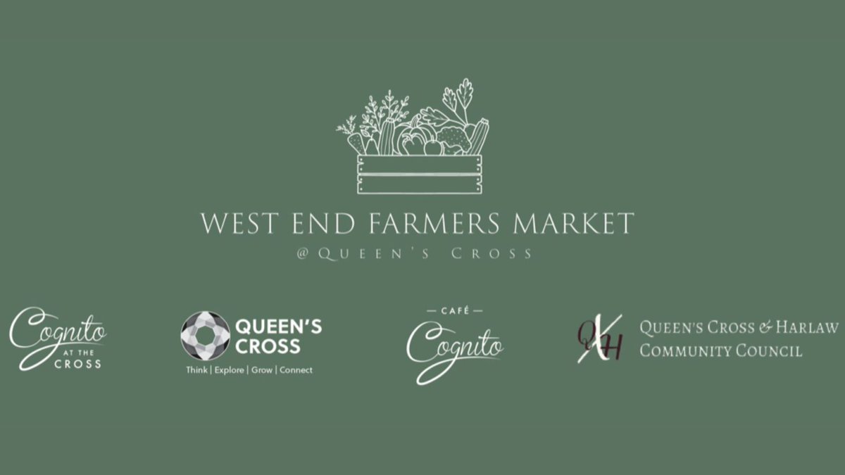 🍏☕️Are you going to the West End Farmers Market this weekend? ☕️🍏 The West End Farmer's Market is back this Sunday 10am - 1pm in the gardens of Fountainhall Church. Come and experience some of Aberdeen's best local food, drink and produce; suitable for all the family! ✨