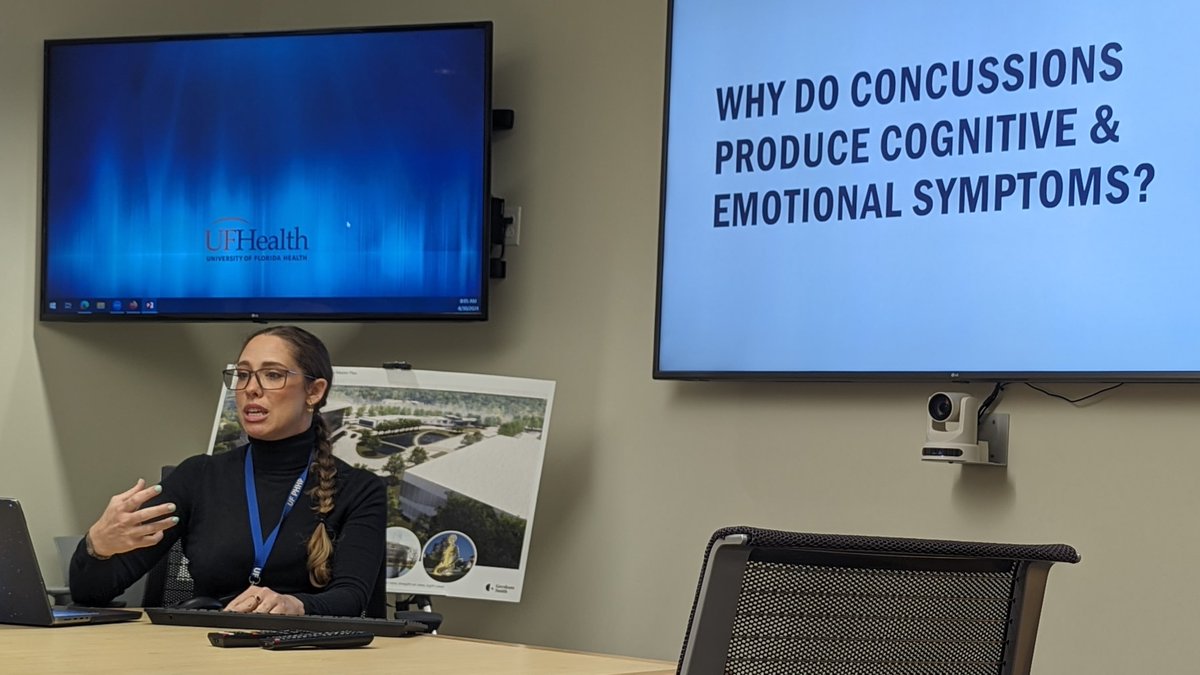 UF Brain Injury, Rehab, & Neuroresilience Center (@ufbraininjury) on Twitter photo This week, <a href="/UFBrainInjury/">UF Brain Injury, Rehab, & Neuroresilience Center</a> is honored to co-host the <a href="/TeamUSA/">Team USA</a> medical team for a robust education on concussion management. <a href="/ASnyderPhD/">Aliyah Snyder</a> kicks off with a morning lecture on Cognitive and Emotional Issues in Concussion. Stay tuned for more updates! #BrainHealth #ConcussionManagement This week, <a href="/UFBrainInjury/">UF Brain Injury, Rehab, & Neuroresilience Center</a> is honored to co-host the <a href="/TeamUSA/">Team USA</a> medical team for a robust education on concussion management. <a href="/ASnyderPhD/">Aliyah Snyder</a> kicks off with a morning lecture on Cognitive and Emotional Issues in Concussion. Stay tuned for more updates! #BrainHealth #ConcussionManagement