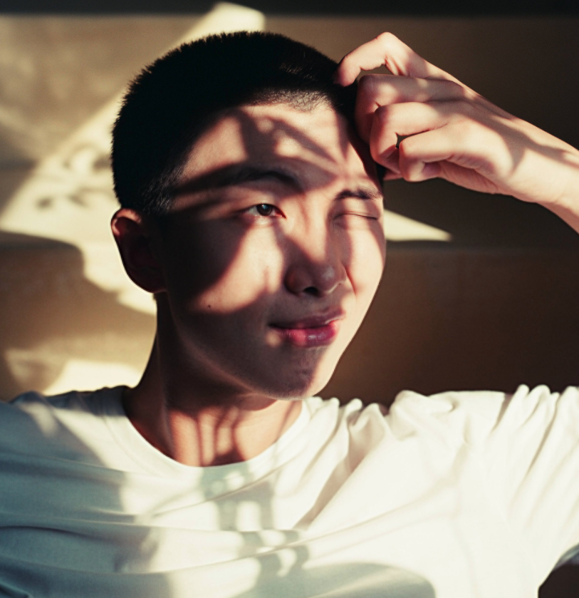 AboutMusicYT's tweet photo. RM of BTS in new concept photos for 'Right Place, Wrong Person'. https://t.co/OgKcZS1ZXx