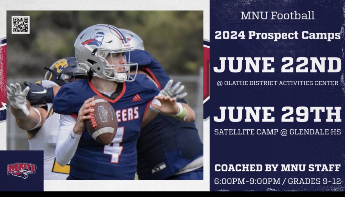 🚨MNU FOOTBALL CAMP🚨 We are looking for WINNERS! Come show up and show out to earn that offer! mnufootballcamps.com