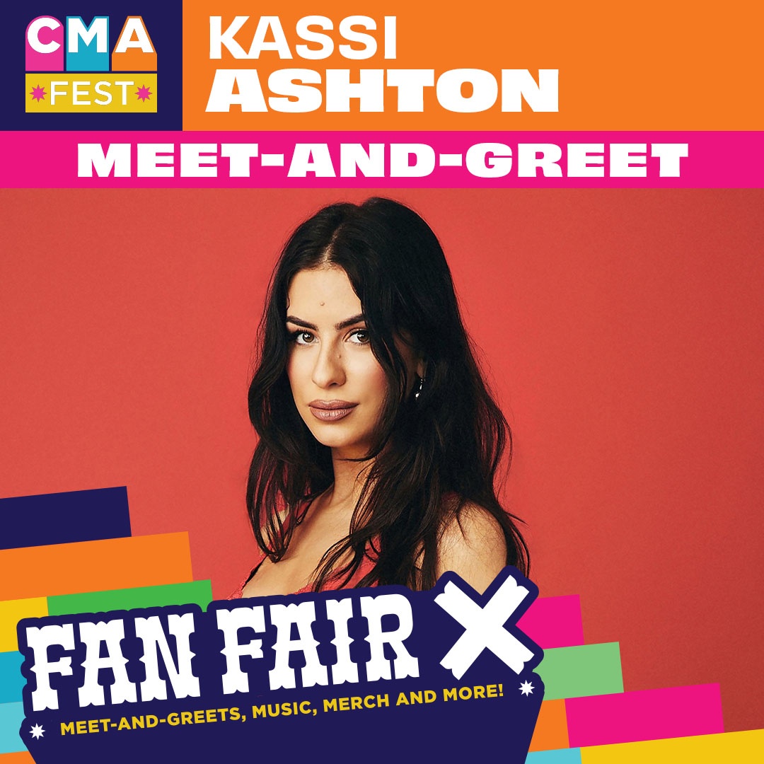 I'm hosting a Meet & Greet at #CMAfest in Fan Fair X on Saturday 6/8 from 1-2pm to support the @CMAfoundation & their mission to shape the next generation through music education 🤠❤️‍🔥 Grab your tickets & learn more here: CMAfest.com/FanFairX