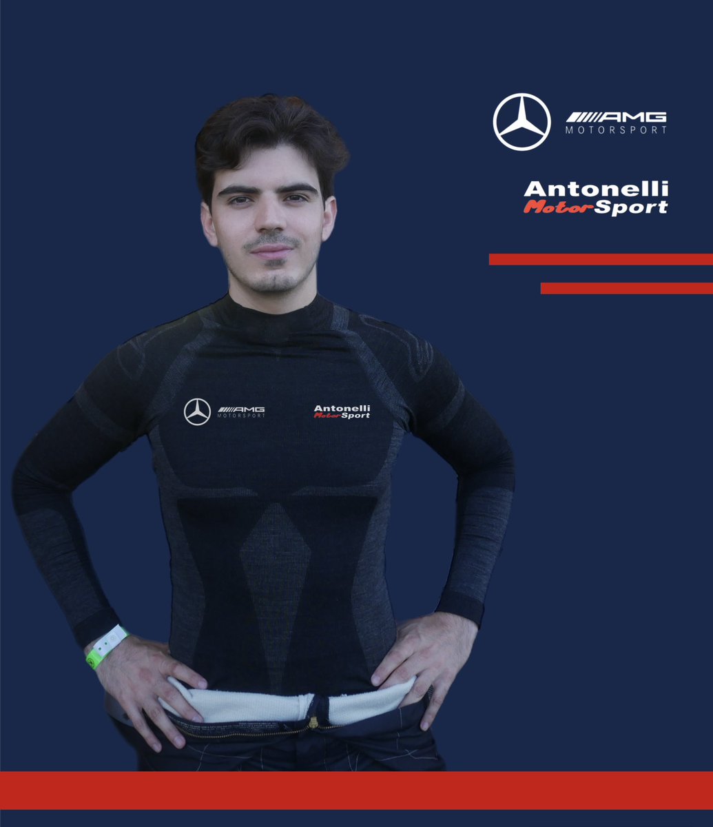 Uniendome a Antonelli Motorsport y Mercedes AMG para el GT Italiano Sprint. Gracias a Marco y a los que lo hicieron posible por la oportunidad. La temporada empieza este fin de semana.
