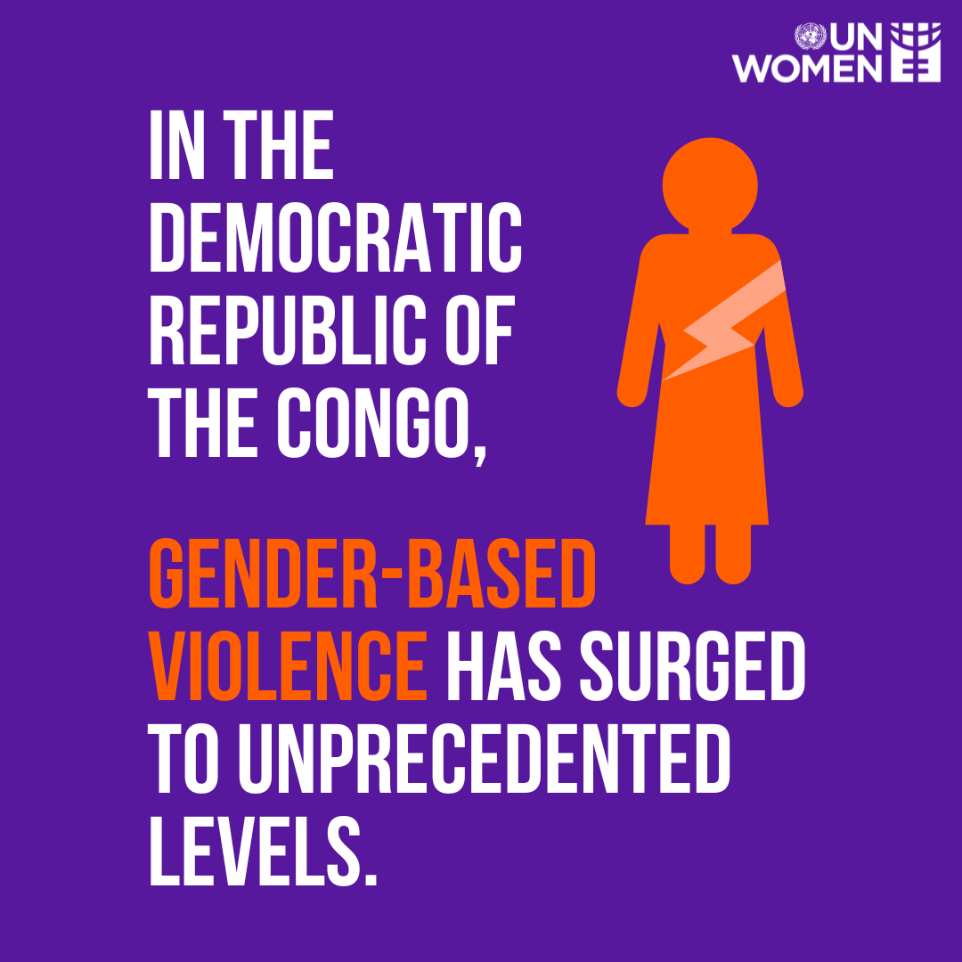 Gender-based violence has surged to unprecedented levels in the Democratic Republic of the Congo #DRC. Women and girls are forced to exchange sex for survival and are exposed to violence when they go to collect firewood or work. @‌iascch statement: unwo.men/FGGF50RsqES