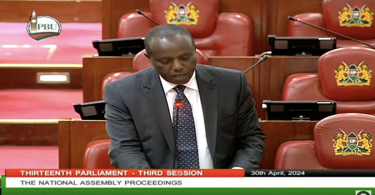 Hon. Joseph Kimutai moves an adjournment motion regarding the ongoing floods and other attendant inconveniences related thereto as experienced across the country. #BungeLiveNA