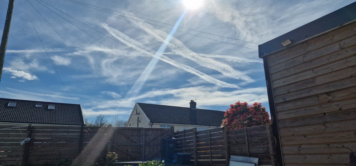 We know it's happening 
But why? 
What is being sprayed? 
Is this what's making people sick? 
We need the sun, you get mentally and physically sick for prolonged periods of no sun, they know this! 
#chemtrails #WeatherModification #weneedanswers