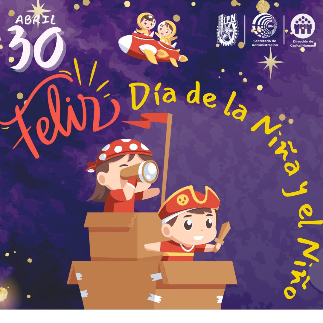 🎉 ¡Feliz Día de la Niña y el Niño! 🌟 Hoy celebramos la alegría, la inocencia y la creatividad de los más pequeños. 🧒👧 💫 Dejemos que los niños exploren el mundo, descubran nuevas maravillas y se maravillen ante la belleza que los rodea. 🌱 #DíaDelNiño #BuenMartes #IPN