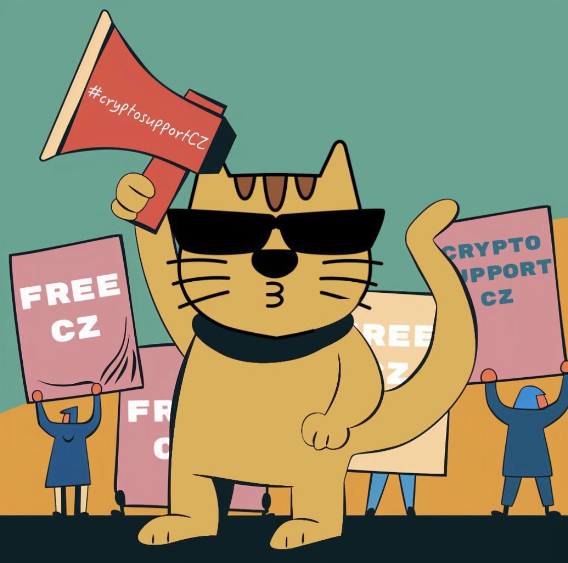 OTBcrypto's tweet photo. THE BLOCK BOYS STAND WITH CZ 🤝🏼

ON BEHALF OF THE $CZOL COMMUNITY WE WISH YOU ALL THE BEST AND THANK YOU FOR YOUR INCREDIBLE CONTRIBUTIONS TO THIS SPACE 😎

#cryptosupportCZ #FreeCZ @czol_wtf https://t.co/1PMPl4bFS9
