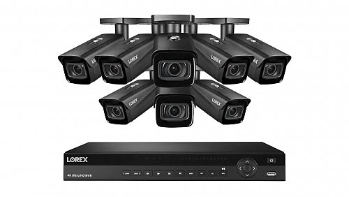 Lorex Elite Series NVR with N4 (Nocturnal Series) IP Bullet Cameras - 4K 16-Channel 4TB Wired System secureitsecurities.com/ecomm/product/…