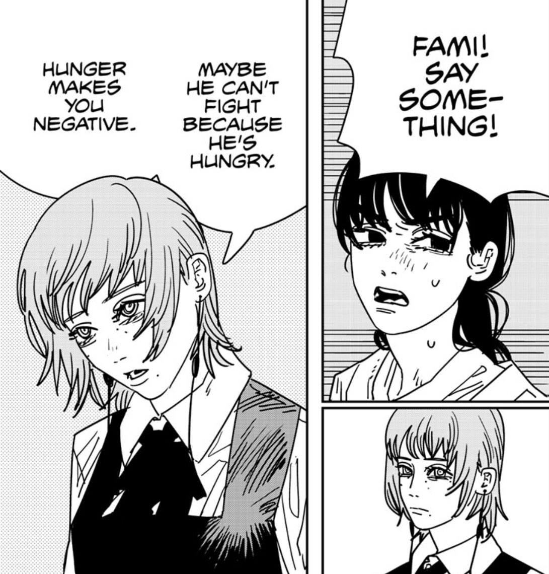 she’s the realist bitch in this whole manga