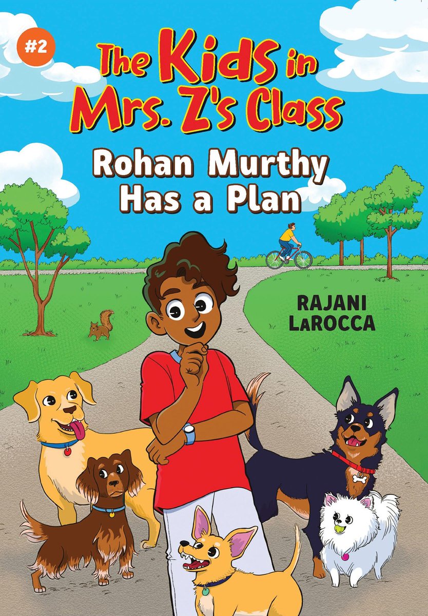 Happy book birthday to @rajanilarocca's Rohan Murthy Has a Plan (The Kids in Mrs. Z's Class #2)!