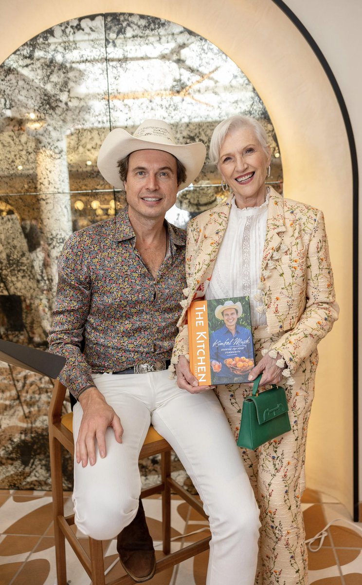 With just one day till May, let me convey, A Mother's Day gift, a culinary array, Approved by my wonderful mother Maye, The Kitchen Cookbook will surely make her day! 🎁 To order, click the link without delay: amazon.com/dp/1595911316 @mayemusk #MothersDay…