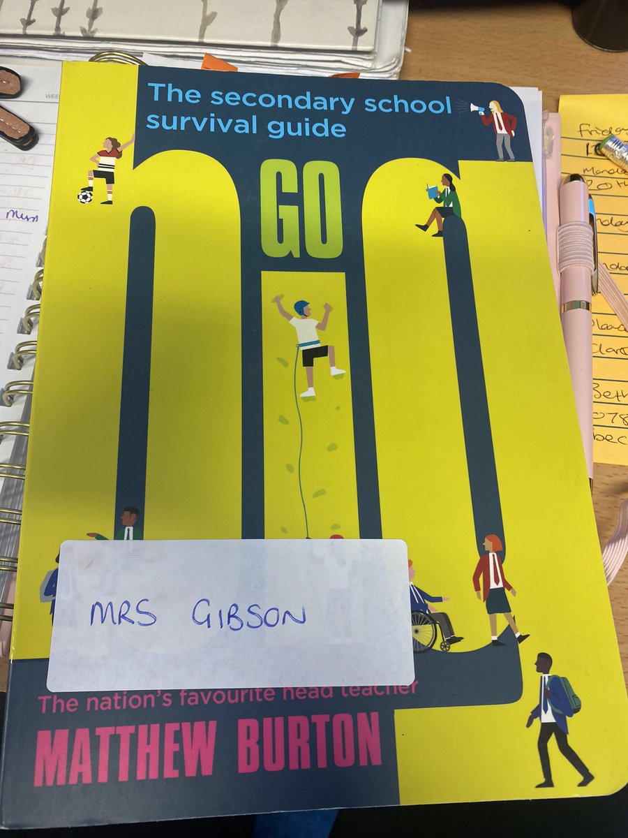 Recommending @MatthewCBurton’s book Go Big if you’re looking for help and advice on your child’s transition to secondary school. I use it in my ELSA/pastoral sessions to help dispel the myths and rumours of big school 
#secondaryschool #year7 #bigschool #gobig #guide #ELSA