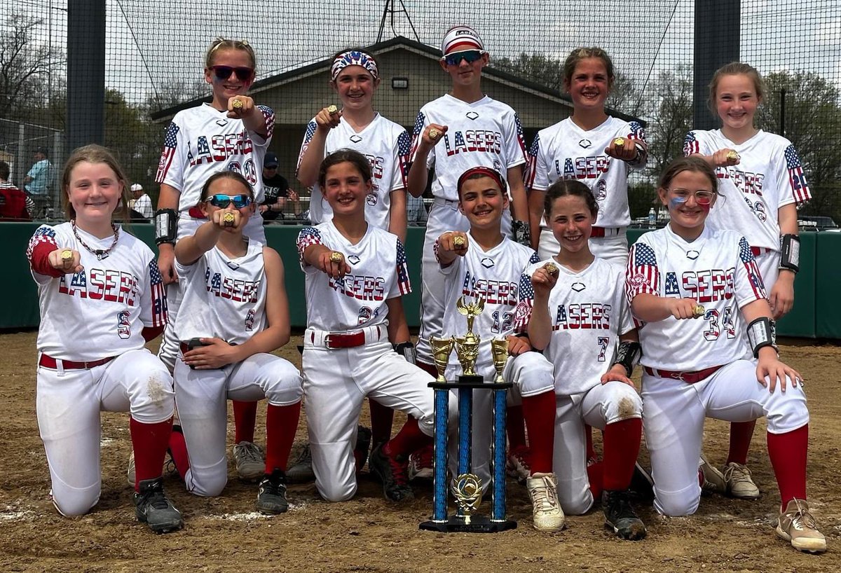 Congratulations to the Lasers 2012 Black Team on their outstanding performance at the Decatur Indiana Fever Pitch tournament this past weekend! Finishing with a 5-0 record speaks volumes about their dedication, talent, and teamwork.

GO LASERS!!! 💥🥎💪