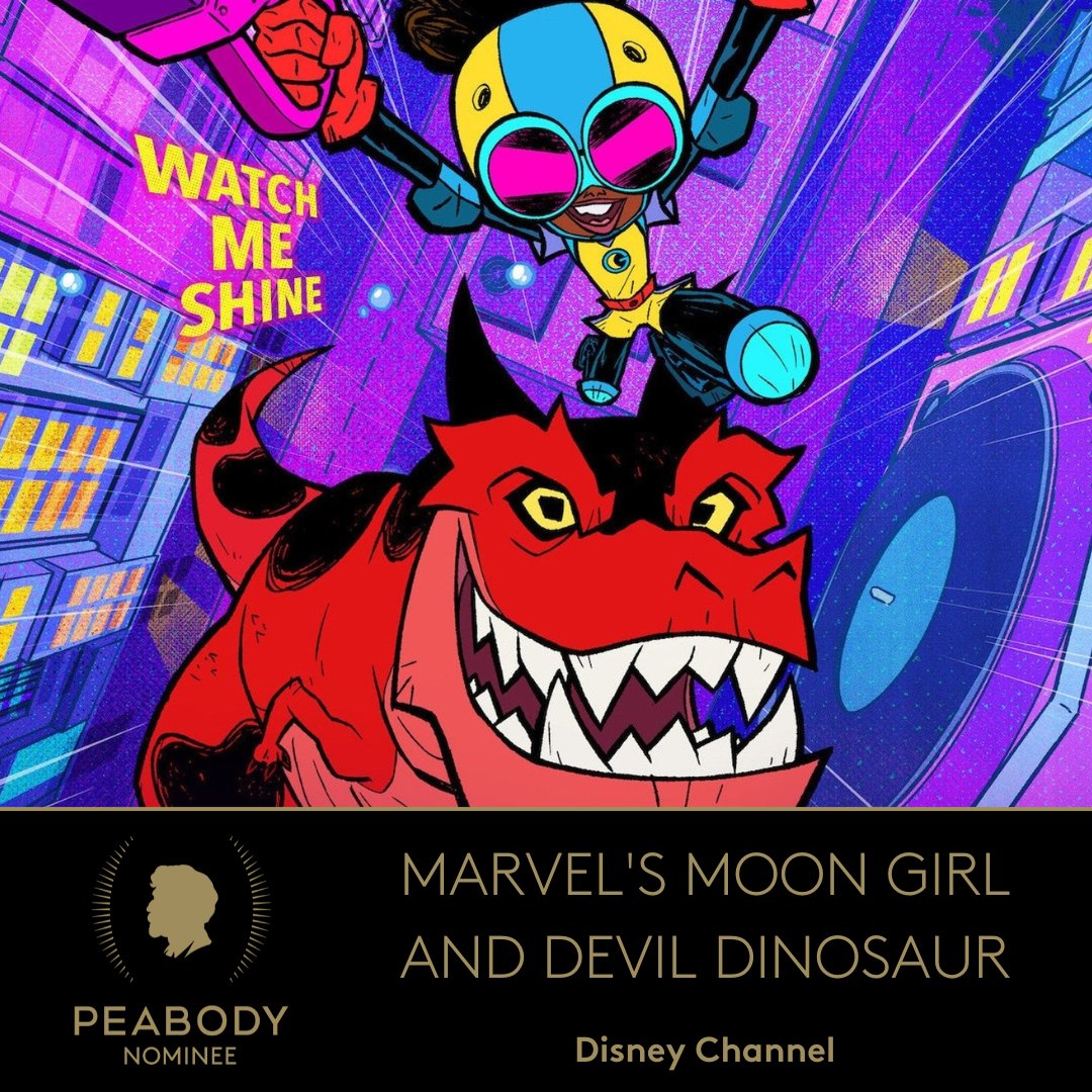 One thing the Marvel Comics Universe isn't lacking is super heroes. But there's only one that's 13, a literal genius with telepathic skills, and has a 20-ft red dinosaur ally to protect their home turf in the NYC. And that's Lunella Lafayette (aka Moon Girl) voiced by…