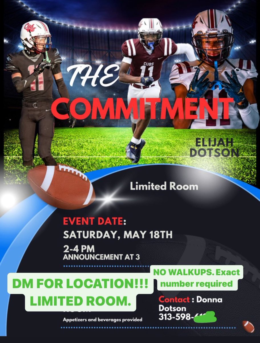COMMITMENT MAY 18TH💯 DM FOR LOCATION‼️MEDIA IS WELCOMED‼️