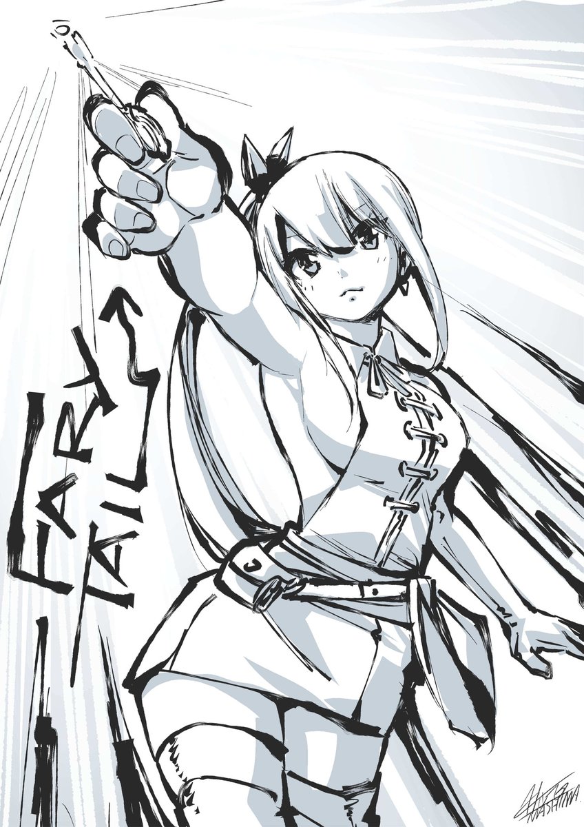 Mashima new image from New chapter

#FairyTail #FairyTail100YearsQuest #LucyHeartfilia