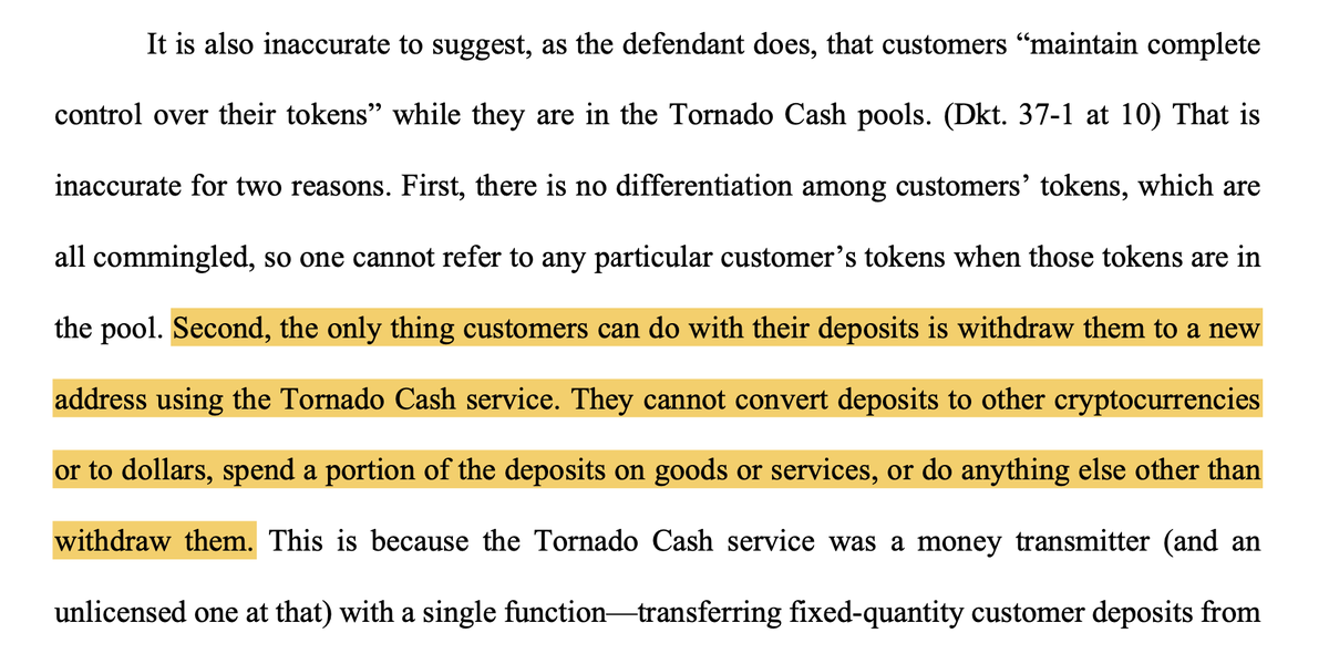 That wallet in your pocket? it's a money transmitter. How do I know? Because the DOJ says that if you can only put money into it and take money out of it, then you don't actually have control over it, the wallet developer does.