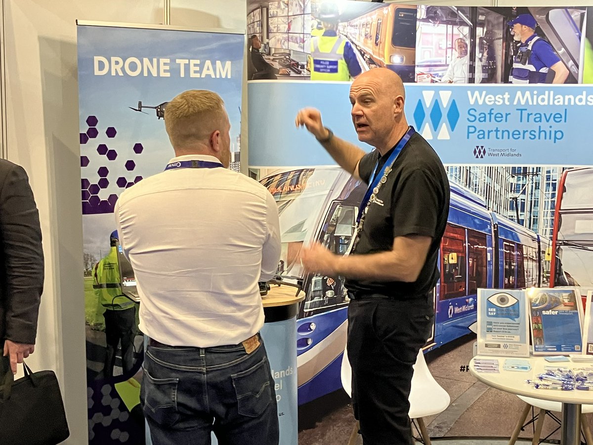 Great 1st day  <a href="/SecurityEventUK/">The Security Event</a> speaking with lots of people interested in the partnership &amp; our work. Our education officer Paula gave an amazing presentation to a really interested audience giving an overview of the team &amp; how we work together to make travelling safer. #TSE24