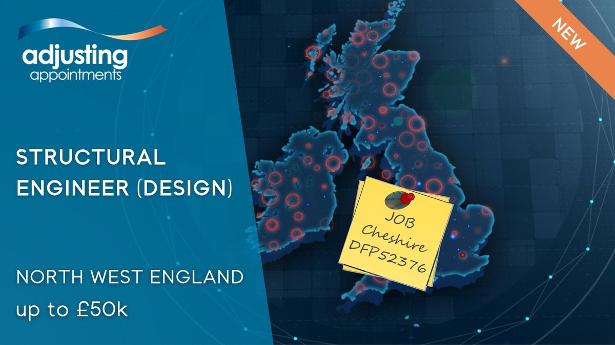 Structural Engineer (Design) DFP52376: N.West. Deliver design calculations for buildings insurance claims (incl. subsidence/fire/impact/flooding & storm damage). Donna 07821119773 iauk.co.uk/job/DFP52376/s… #insurancejobs #adjusterjobs #jobsearch