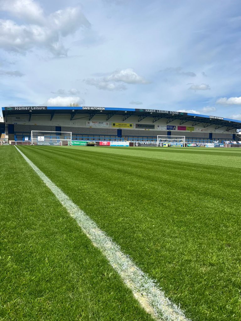 The New Bucks Head is ready ahead of tomorrow’s Play Off Semi Final vs @Mickleover_FC 😍

Are YOU ready? 🤔 

🎟️ You can purchase your tickets here:
dlvr.it/T6CbSC

#RiseAgain