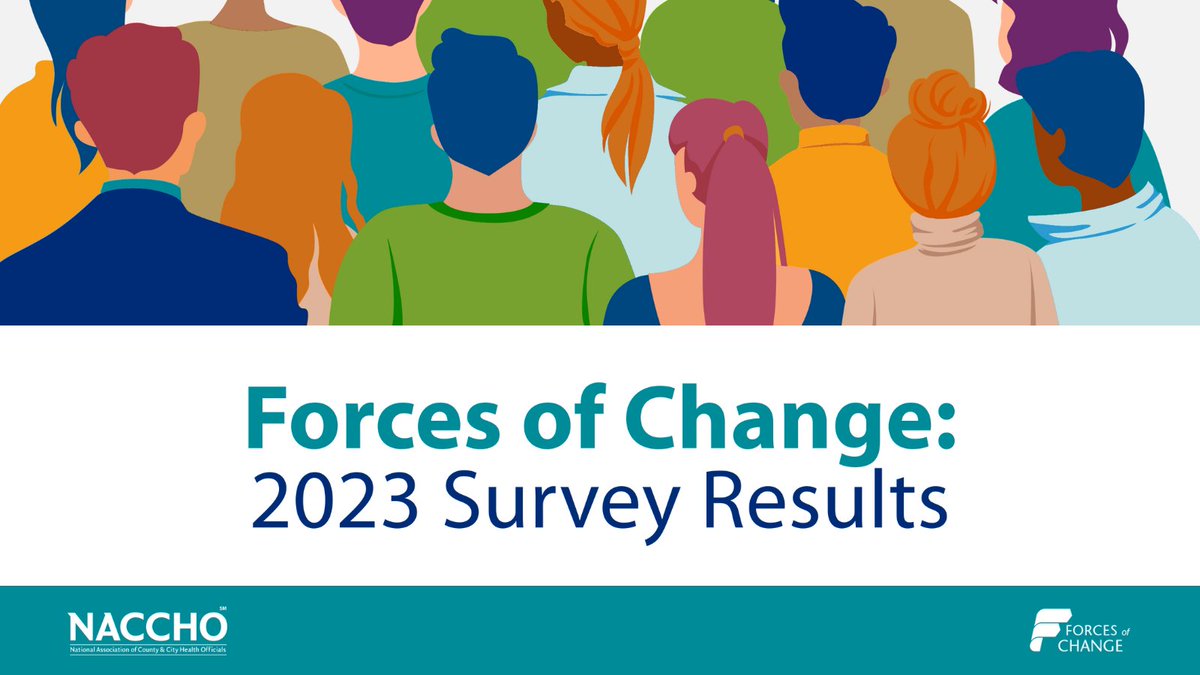 We’re thrilled to announce our latest #FOCsurvey report: naccho.org/forces. Dive into the data to learn more about local #PublicHealth, including staffing changes, collaborations addressing #SDOH, #DataModernization activities, and more!