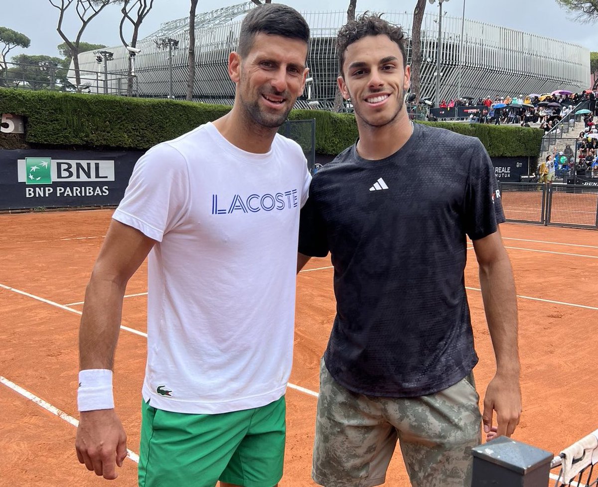 Francisco Cerundolo on Novak Djokovic:

“Novak came to me to say hello to me. I was ranked 110 and he introduced himself and congratulated me for everything I had won. He even asked me about my brother. And I said to myself, “Wow, he's #1 in the world and he knows everything.'