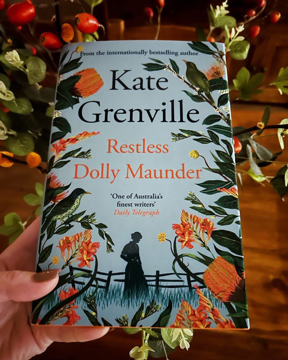 Thank you @canongatebooks for my copy of #RestlessDollyMaunder by #KateGrenville

Recently shortlisted for the @WomensPrize for Fiction, and I can easily see why. 🙌

Out now in paperback. 

Full review: instagram.com/p/C6Y814NLRHE/…