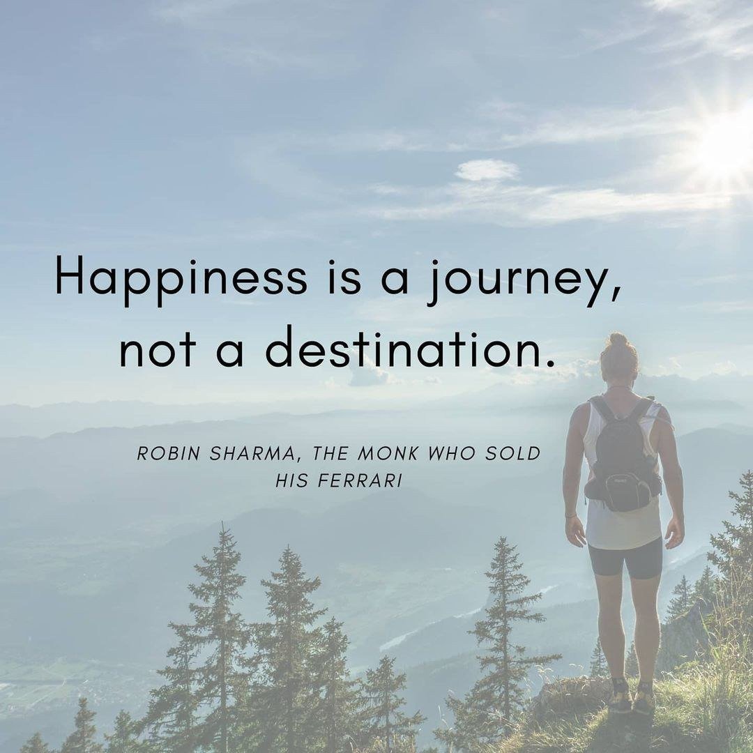 Happiness is a journey, not a destination🌱 

Enjoy every moment along the way!
#HappinessIsOurBusiness  #Mindfulness  #journey
