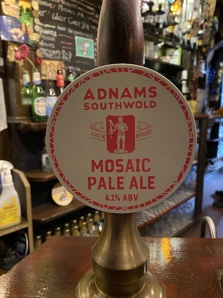 On the bar now from Adam’s 👍😋🍻 ⁦@YoungsPubs⁩ ⁦⁦@Adnams⁩ ⁦@CAMRA_Official⁩ ⁦@VisitBristol⁩  #ale #beer #beergarden #bristol