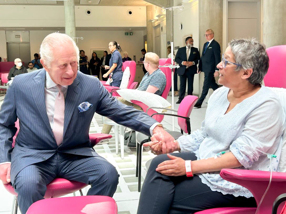 UCLH Patient Meets His Majesty The King